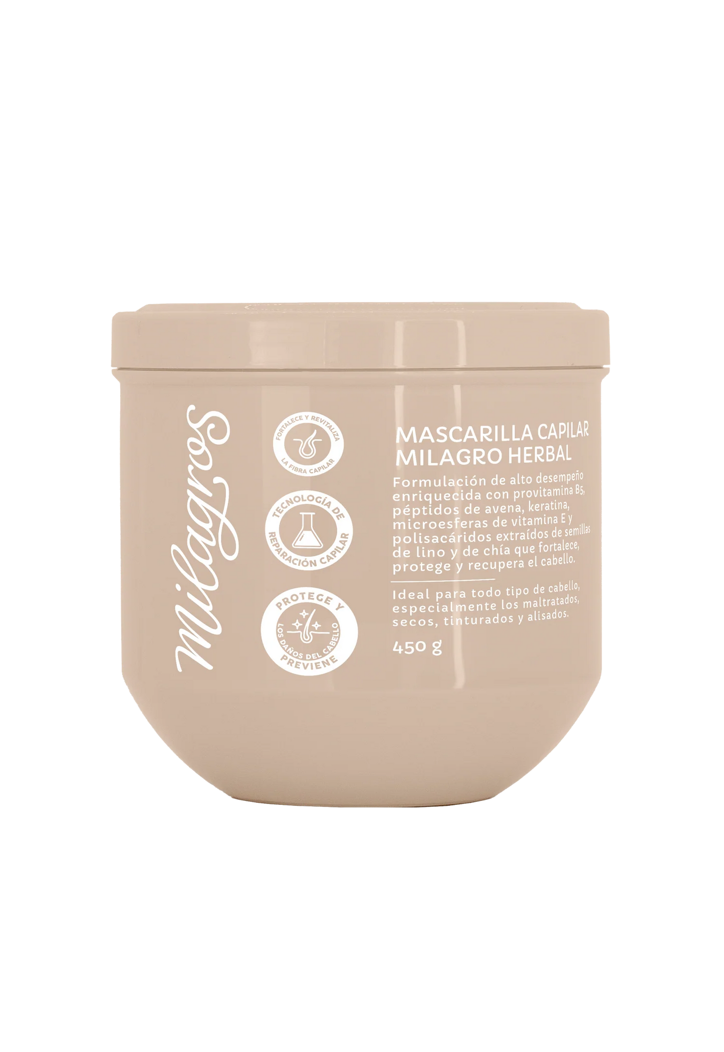 Mascarilla Capilar Milagro Herbal