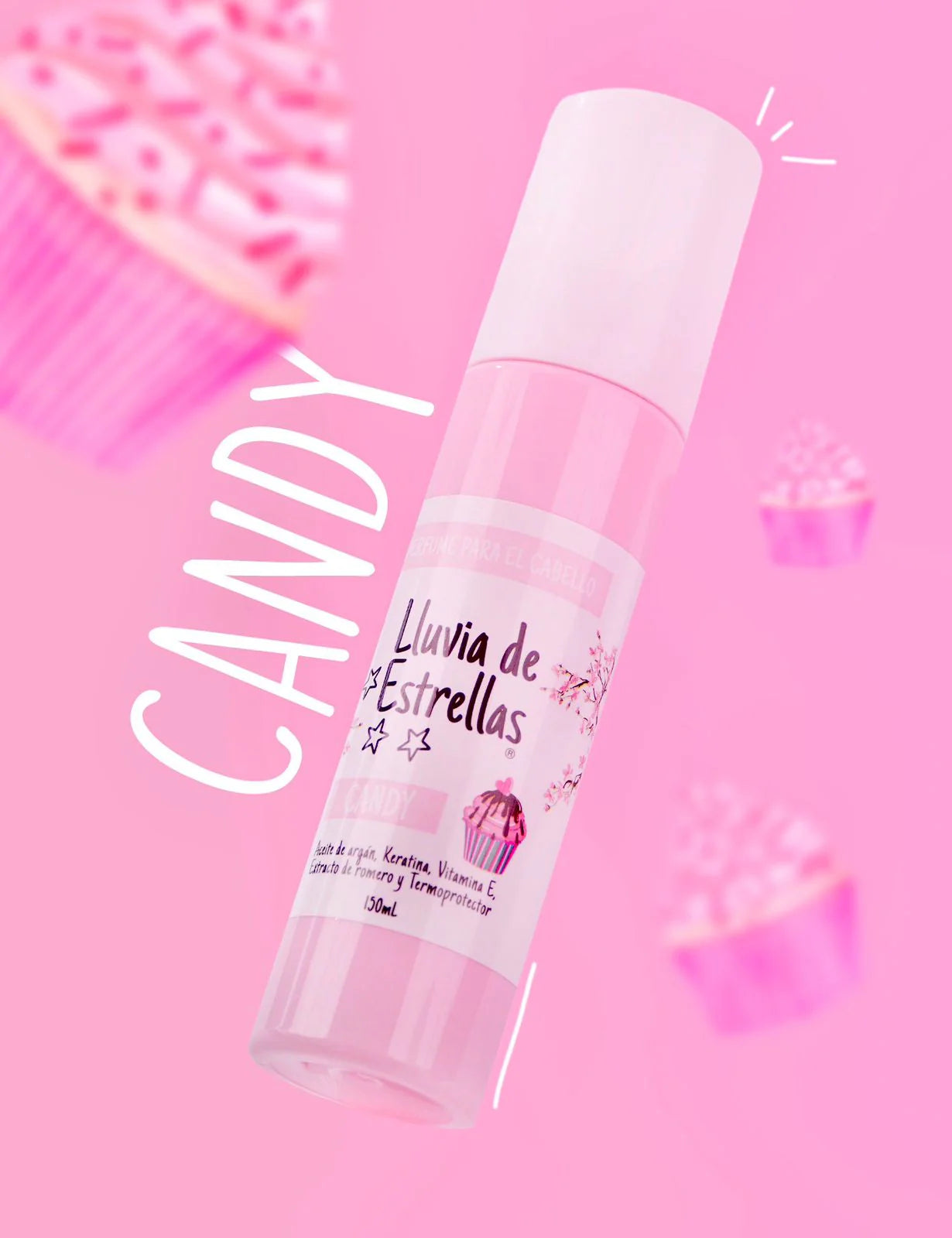 Perfume para el Cabello Candy.Lluvia de Estrellas