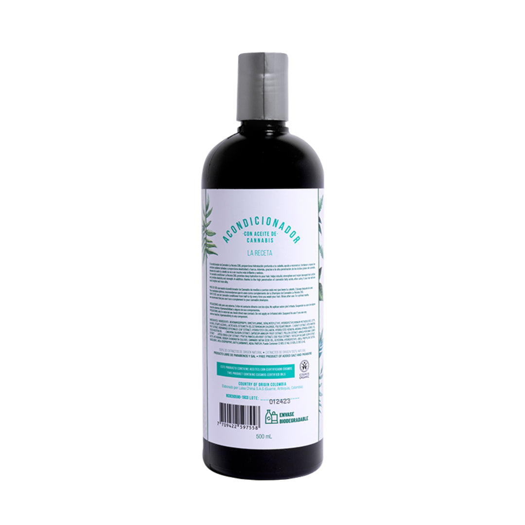 Acondicionador de Cannabis/ Conditioner with Cannabis Oil.