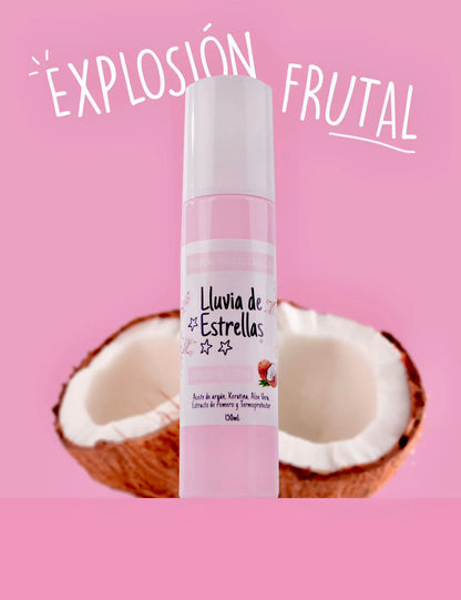 Perfume para el cabello Explosión Frutal Lluvia de Estrellas.