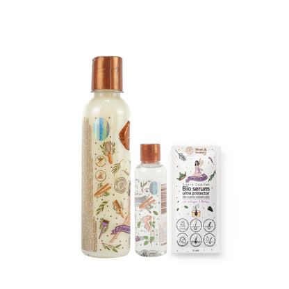 Kit keratina 250 ml – 2 personas (mediana) Ritual Botánico